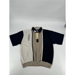 VTG NWT Classic By Palmland Polo Shirt Men's Size XL Multi Color Short Sleeve